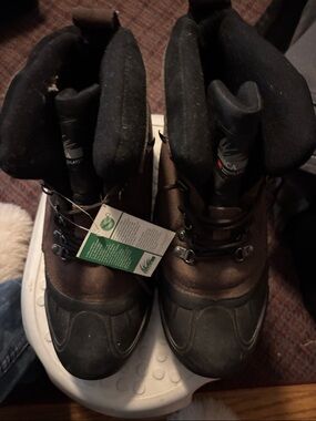 Itasca Brown and Black Insulated Men's Outdoor Boots